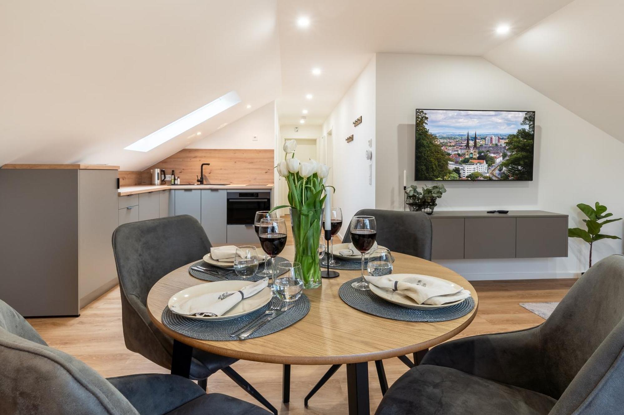 בילפלד Apartment Milse - Modern. Stylisch מראה חיצוני תמונה